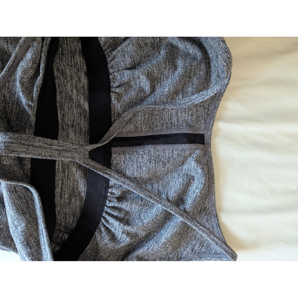 Calvin Klein Performance Womens Heather Grey Y-Back Shelf Bra Tank dress Size M - Picture 3 of 5